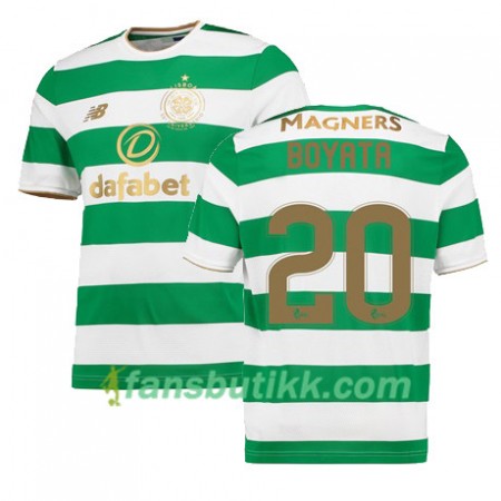 Fotballdrakt Celtic FC DEDRYCK BOYATA Hjemmetrøye 2017-2018 Kortermet