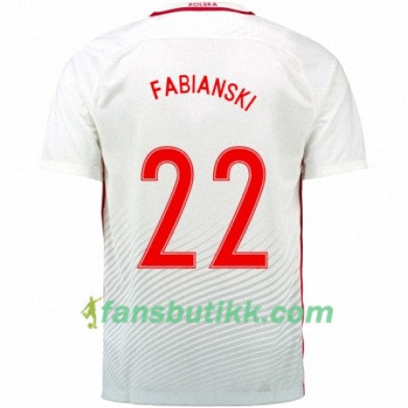Fotballdrakt Polen LUKASZ FABIANSKI Hjemmetrøye Euro 2016