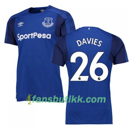 Fotballdrakt Everton DAVIES Hjemmetrøye 2017-2018 Kortermet