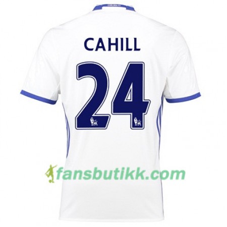 Fotballdrakt Chelsea CAHILL 24 Tredjetrøye 2017-2018 Kortermet
