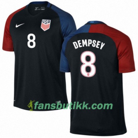 Fotballdrakt USA CLINT DEMPSEY Bortetrøye 2016/17 Kortermet