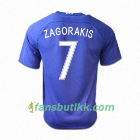 Fotballdrakt Hellas THEODOROS ZAGORAKIS Bortetrøye 2016/17 Kortermet