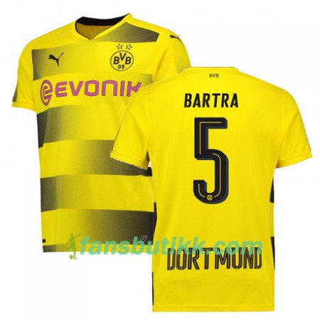 Fotballdrakt Borussia Dortmund BARTRA 5 Hjemmetrøye 2017-2018 Kortermet