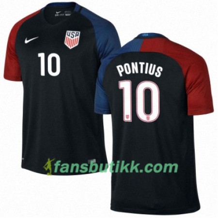 Fotballdrakt USA CHRISTIAN PULISIC Bortetrøye 2016/17 Kortermet