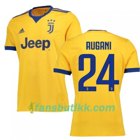 Fotballdrakt Juventus RUGANI 24 Bortetrøye 2017-2018 Kortermet