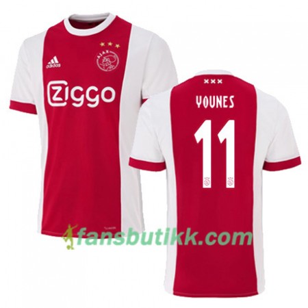 Fotballdrakt AFC Ajax AMIN YOUNES 11 Hjemmetrøye 2017-2018 Kortermet