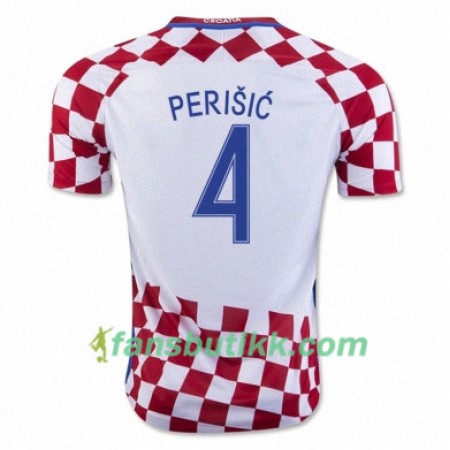 Fotballdrakt Kroatia IVAN PERISIC Hjemmetrøye Euro 2016