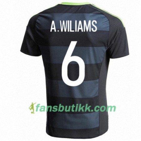 Fotballdrakt Wales ASHLEY WILLIAMS Bortetrøye Euro 2016