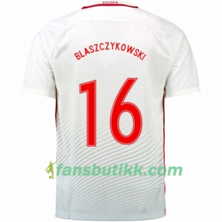 Fotballdrakt Polen JAKUB BLASZCZYKOWSKI Hjemmetrøye Euro 2016