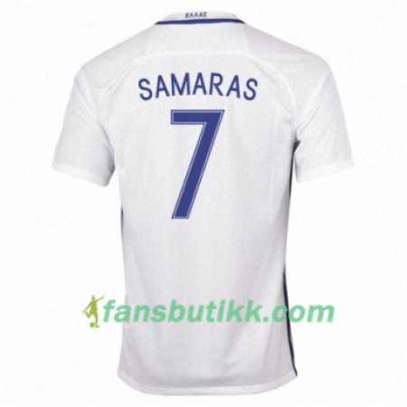 Fotballdrakt Hellas GIORGOS SAMARAS Hjemmetrøye 2016/17 Kortermet