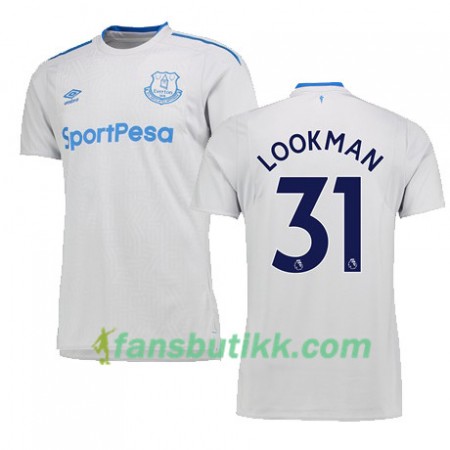 Fotballdrakt Everton LOOKMAN Bortetrøye 2017-2018 Kortermet