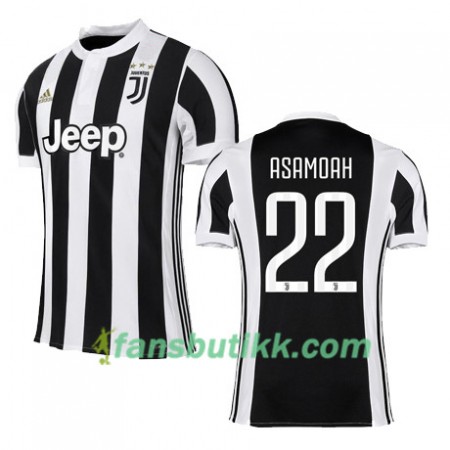 Fotballdrakt Juventus ASAMOAH 22 Hjemmetrøye 2017-2018 Kortermet