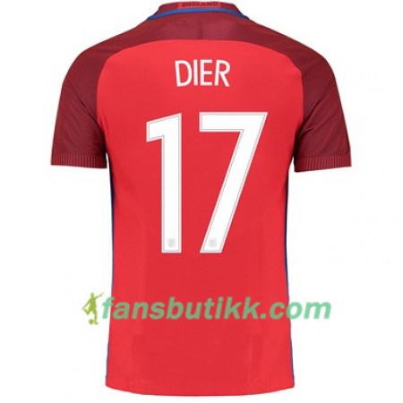 Fotballdrakt England DIER Bortetrøye Euro 2016