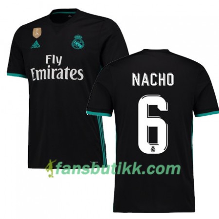 Fotballdrakt Real Madrid NACHO 6 Bortetrøye 2017-2018 Kortermet