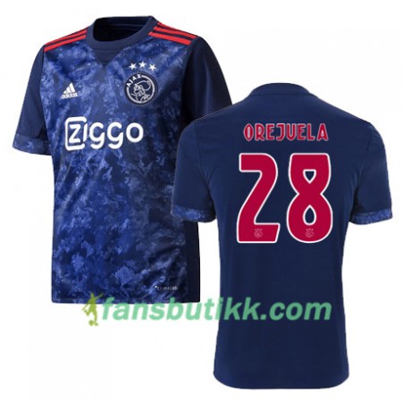Fotballdrakt AFC Ajax LUIS MANUEL OREJUELA 28 Bortetrøye 2017-2018 Kortermet