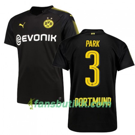 Fotballdrakt Borussia Dortmund PARK 3 Bortetrøye 2017-2018 Kortermet