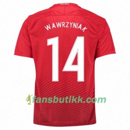 Fotballdrakt Polen JAKUB WAWRZYNIAK Bortetrøye Euro 2016