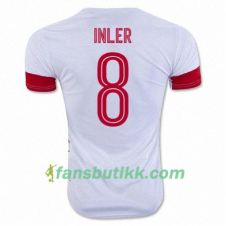 Fotballdrakt Sveits GOKHAN INLER Bortetrøye Euro 2016
