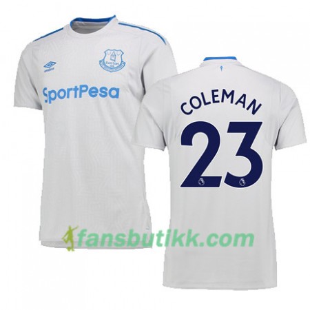Fotballdrakt Everton COLEMAN Bortetrøye 2017-2018 Kortermet