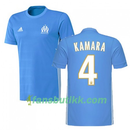Fotballdrakt Olympique de Marseille KAMARA 4 Bortetrøye 2017-2018 Kortermet