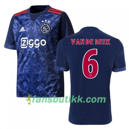 Fotballdrakt AFC Ajax DONNY VAN DE BEEK 6 Bortetrøye 2017-2018 Kortermet