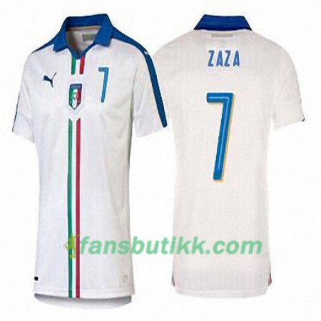 Fotballdrakt Italia SIMONE ZAZA Bortetrøye Euro 2016