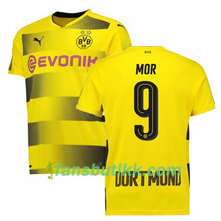 Fotballdrakt Borussia Dortmund MOR 9 Hjemmetrøye 2017-2018 Kortermet