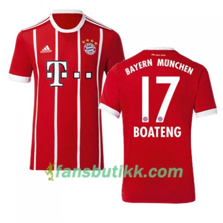 Fotballdrakt FC Bayern München BOATENG 17 Hjemmetrøye 2017-2018 Kortermet