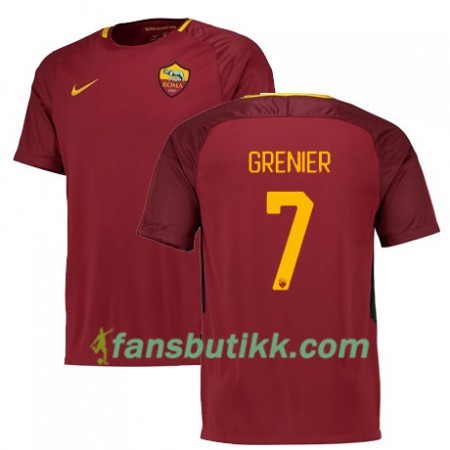 Fotballdrakt AS Roma Grenier 7 Hjemmetrøye 2017-2018 Kortermet