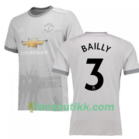 Fotballdrakt Manchester United BAILLY 3 Tredjetrøye 2017-2018 Kortermet