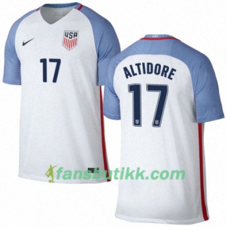 Fotballdrakt USA JOZY ALTIDORE Hjemmetrøye 2016/17 Kortermet