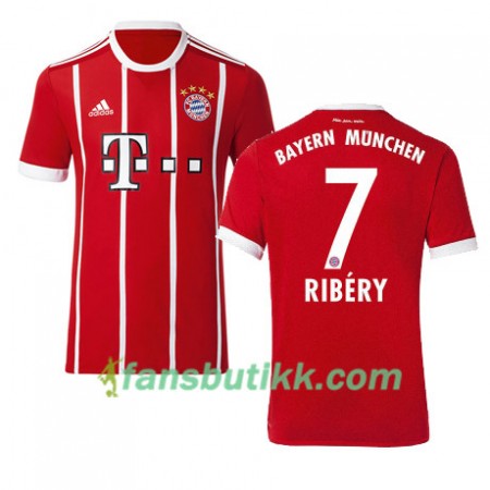 Fotballdrakt FC Bayern München RIBERY 7 Hjemmetrøye 2017-2018 Kortermet