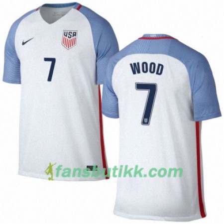 Fotballdrakt USA BOBBY WOOD Hjemmetrøye 2016/17 Kortermet