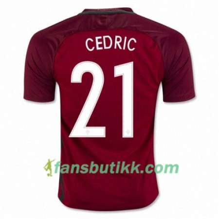 Fotballdrakt Portugal CEDRIC SOARES Hjemmetrøye Euro 2016