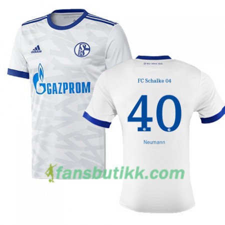 Fotballdrakt FC Schalke 04 Neumann 40 Bortetrøye 2017-2018 Kortermet