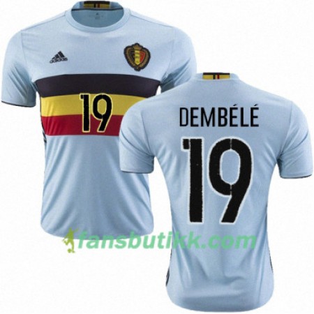 Fotballdrakt Belgia MOUSSA DEMBELE Bortetrøye Euro 2016