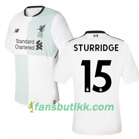 Fotballdrakt Liverpool STURRIDGE 15 Bortetrøye 2017-2018 Kortermet