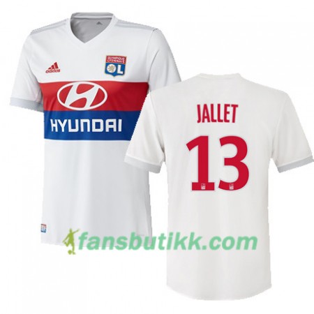 Fotballdrakt Olympique Lyonnais CHRISTOPHE JALLET 13 Hjemmetrøye 2017-2018 Kortermet