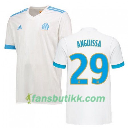 Fotballdrakt Olympique de Marseille ANDRE FRANK ZAMBO ANGUISSA 29 Hjemmetrøye 2017-2018 Kortermet
