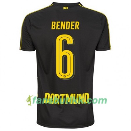 Fotballdrakt Borussia Dortmund BENDER 6 Bortetrøye 2017-2018 Kortermet