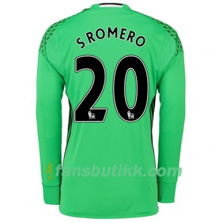Fotballdrakt Manchester United S ROMERO 20 Bortetrøye 2017-2018 Langermet