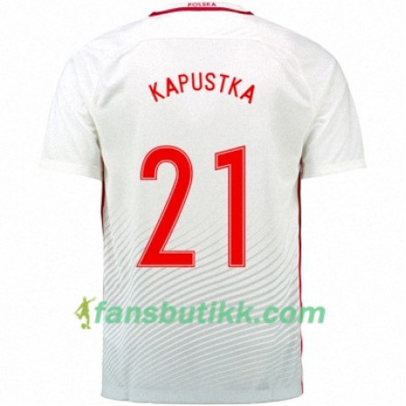 Fotballdrakt Polen BARTOSZ KAPUSTKA Hjemmetrøye Euro 2016