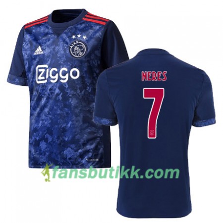 Fotballdrakt AFC Ajax David Neres 7 Bortetrøye 2017-2018 Kortermet