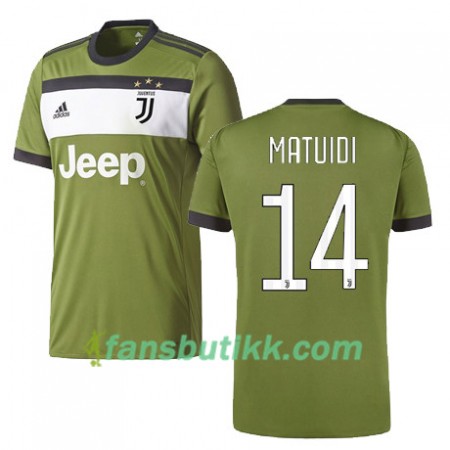 Fotballdrakt Juventus MATUIDI 14 Tredjetrøye 2017-2018 Kortermet