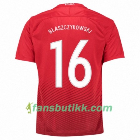 Fotballdrakt Polen JAKUB BLASZCZYKOWSKI Bortetrøye Euro 2016