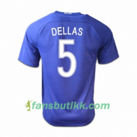 Fotballdrakt Hellas TRAIANOS DELLAS Bortetrøye 2016/17 Kortermet