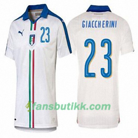 Fotballdrakt Italia EMANUELE GIACCHERINI Bortetrøye Euro 2016