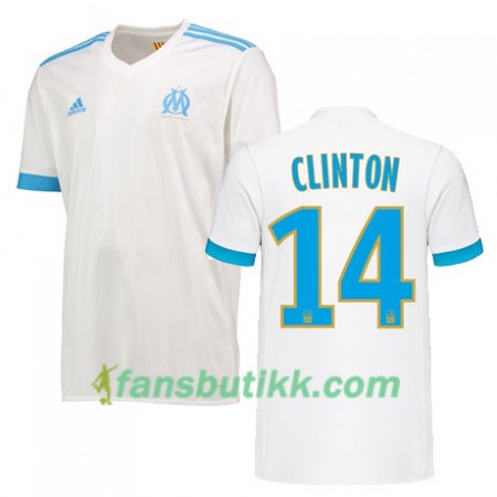 Fotballdrakt Olympique de Marseille CLINTON N JIE 14 Hjemmetrøye 2017-2018 Kortermet