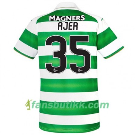 Fotballdrakt Celtic FC KRISTOFFER AJER Hjemmetrøye 2017-2018 Kortermet