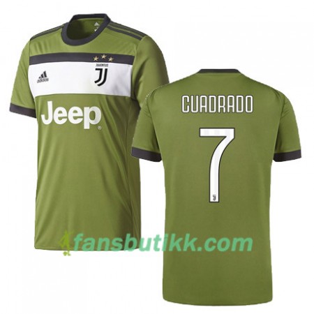 Fotballdrakt Juventus CUADRADO 7 Tredjetrøye 2017-2018 Kortermet